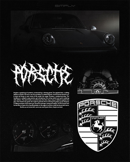 Porsche Poster