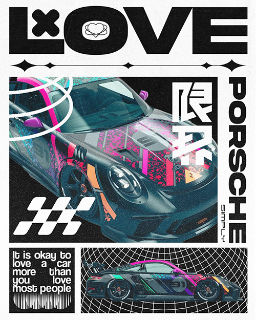 Porsche Poster