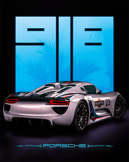 Porsche Poster