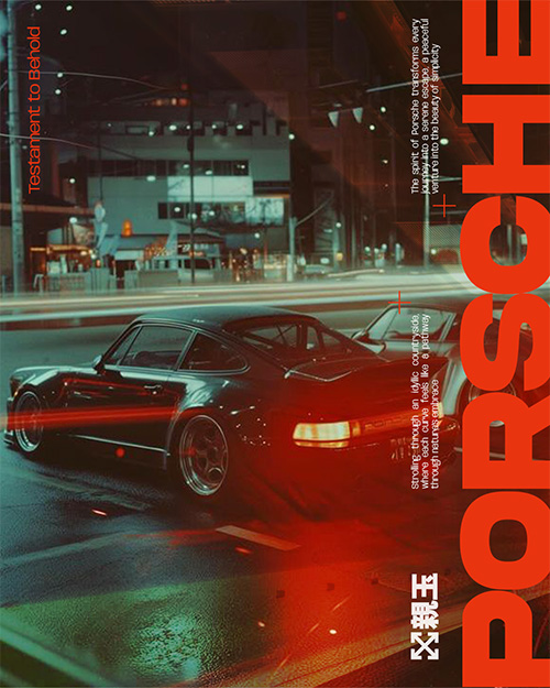 Porsche Poster