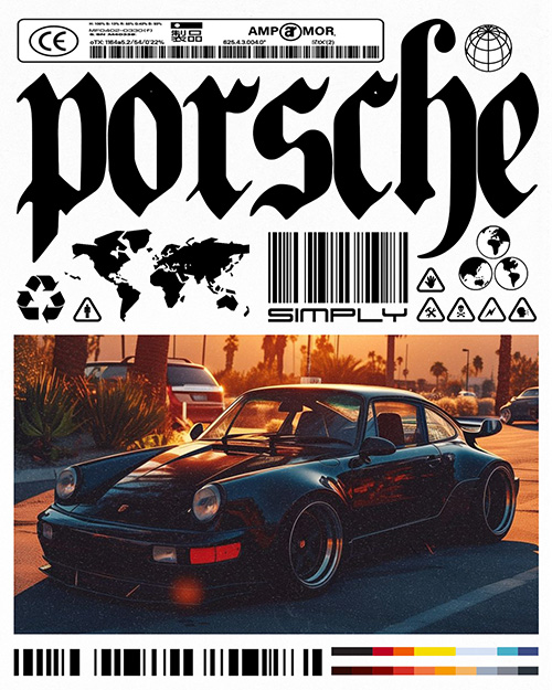 Porsche Poster