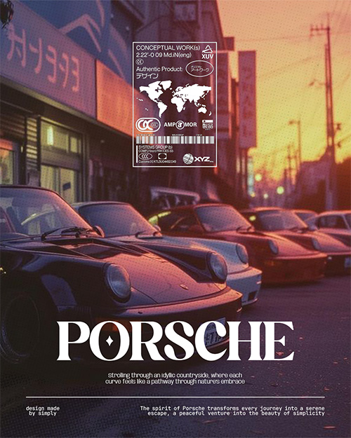 Porsche Poster