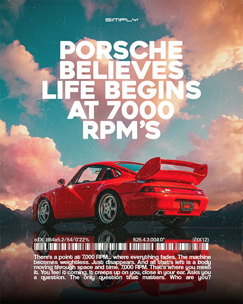 Porsche Poster