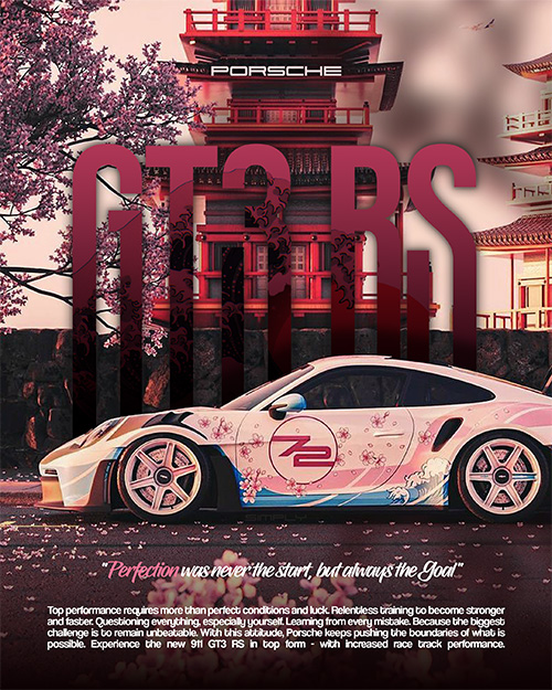 Porsche Poster