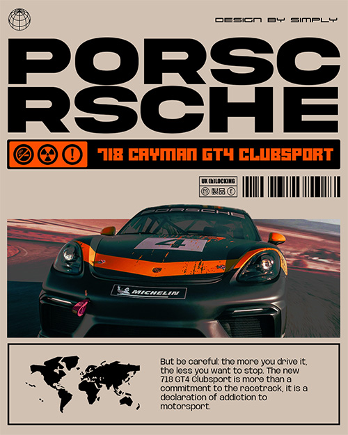 Porsche Poster