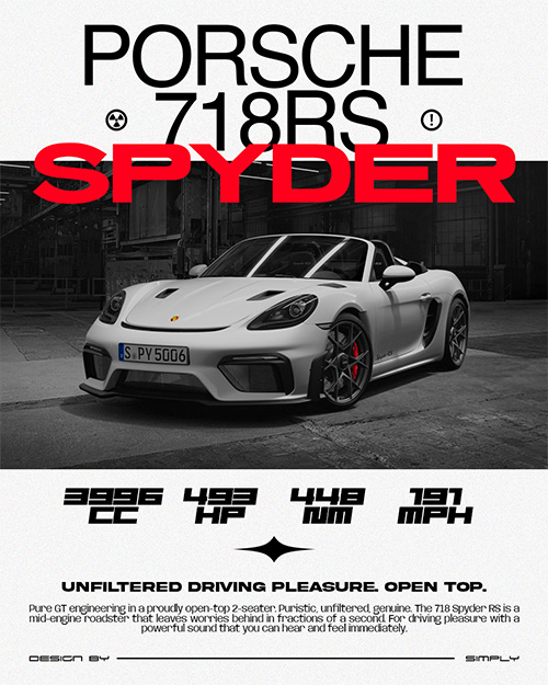 Porsche Poster