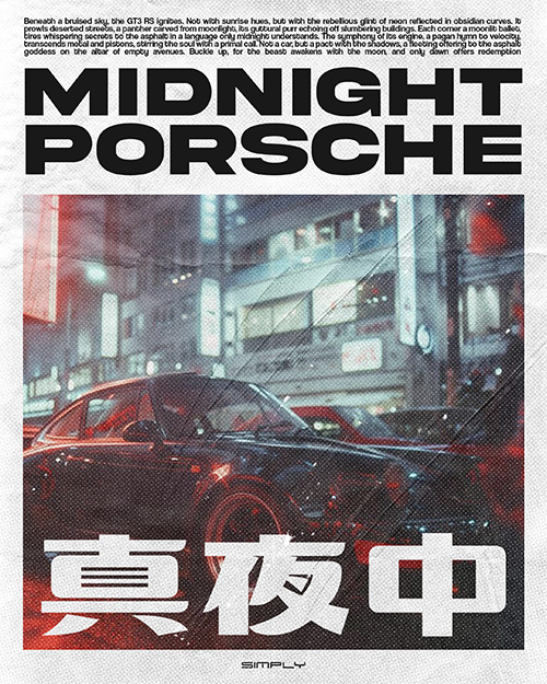 Porsche Poster